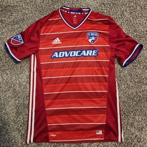 FC Dallas 2016/17 MLS Adidas Home Soccer Jersey Men's Large